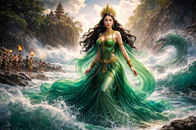 Cerita Rakyat tentang Nyi Roro Kidul dan Laut Selatan