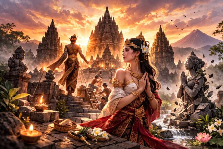 Legenda Roro Jonggrang dan Candi Prambanan: Cinta, Pengkhianatan, dan Keabadian