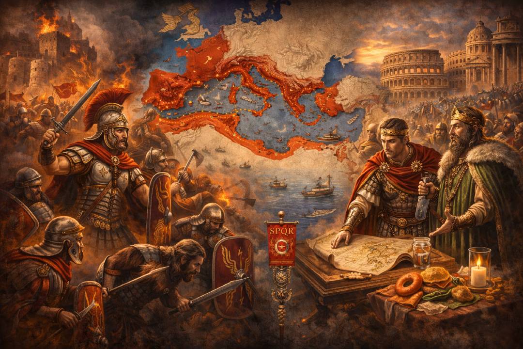 Perluasan Kekaisaran Romawi melalui Perang dan Diplomasi