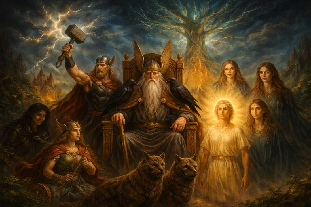 antheon Nordik Dewa-Dewa Viking dan Mitos Ragnarok yang Epik