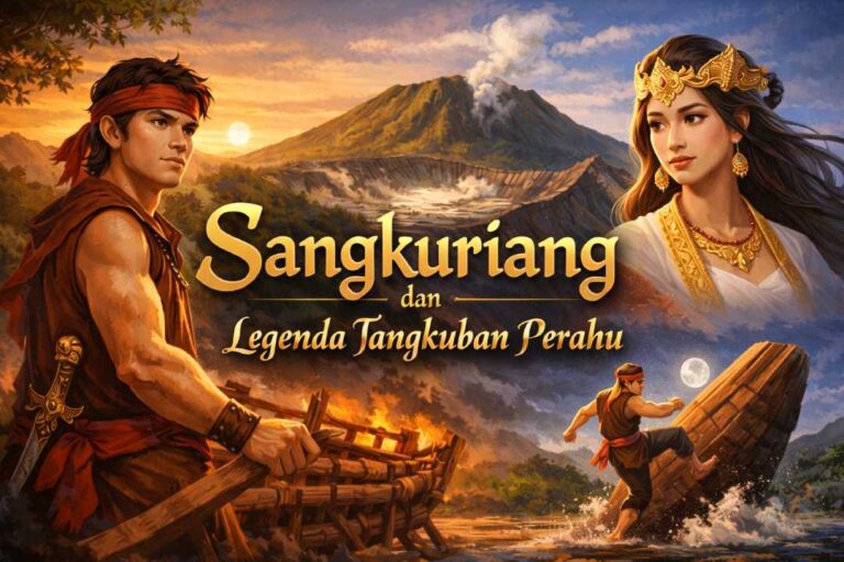 Kisah Sangkuriang dan Asal Usul Gunung Tangkuban Perahu