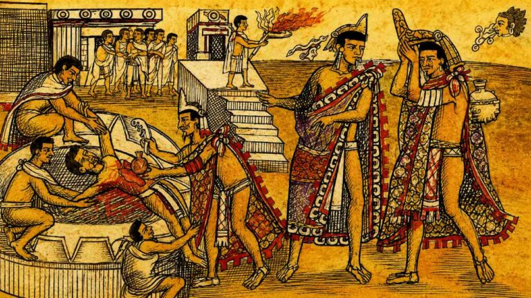 Kepercayaan Aztec tentang Pengorbanan dan Dewa Matahari
